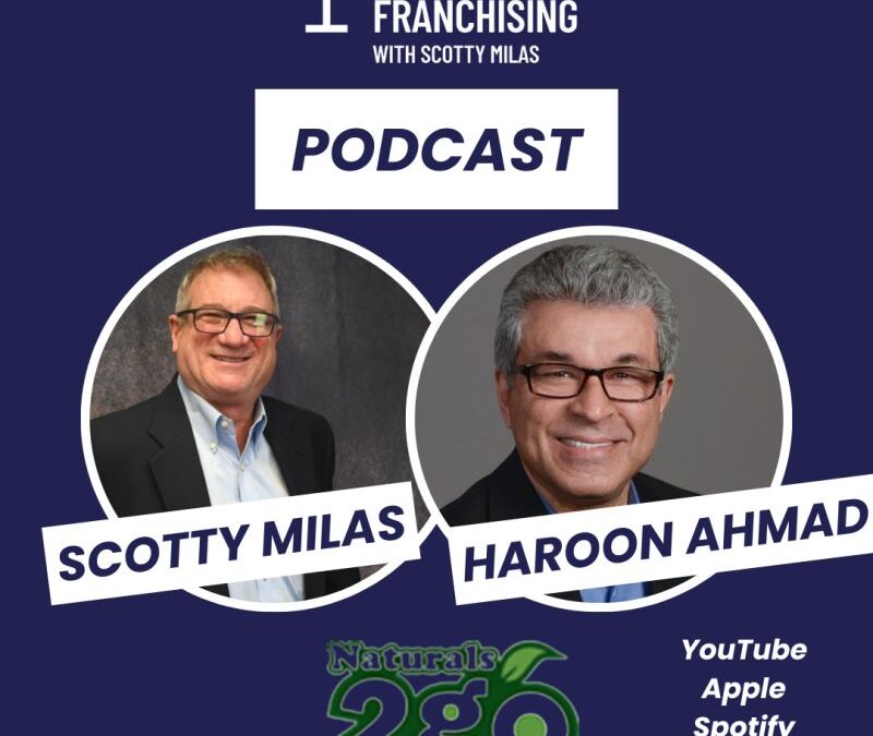Scotty Milas’ All Things Considered Franchising Podcast with Haroon Ahmad of Naturals2GO